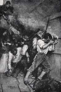 The Defence of Fort Boonesborough, Kentucky by Howard Pyle